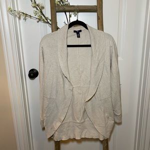 GAP open front cardigan